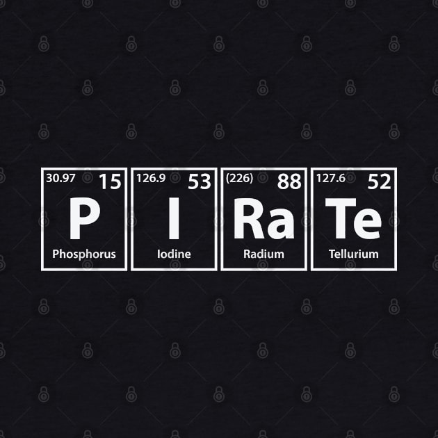 Pirate (P-I-Ra-Te) Periodic Elements Spelling by cerebrands